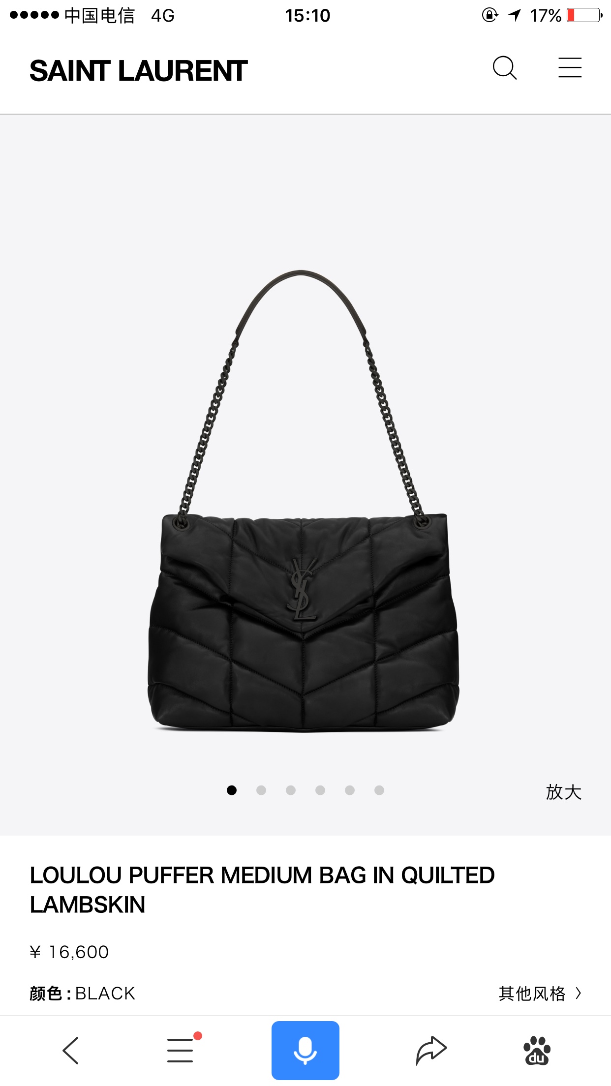 YSL Bag