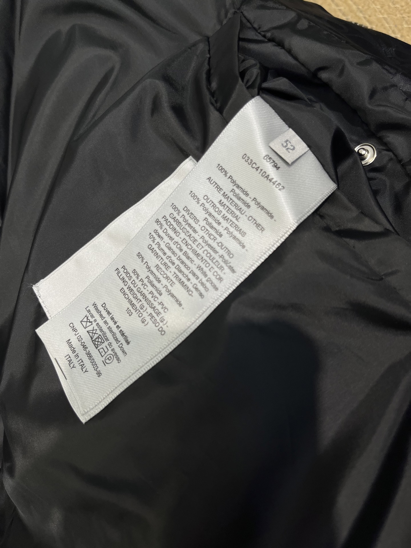 down jacket
