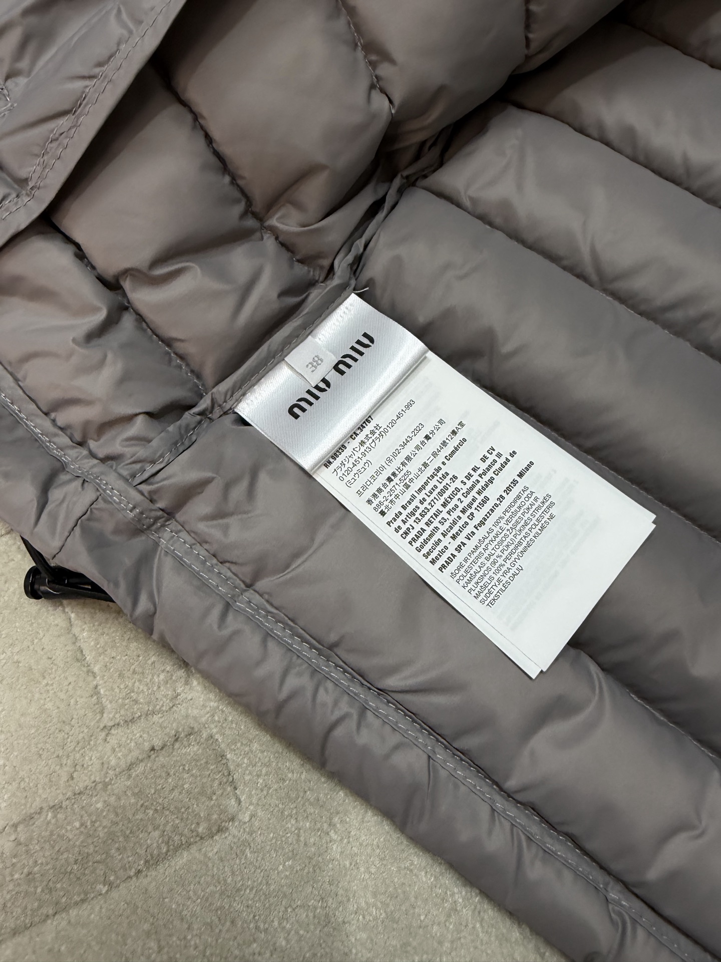 down jacket