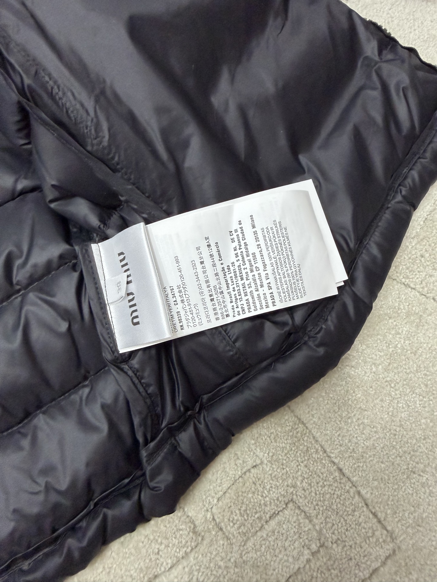 down jacket