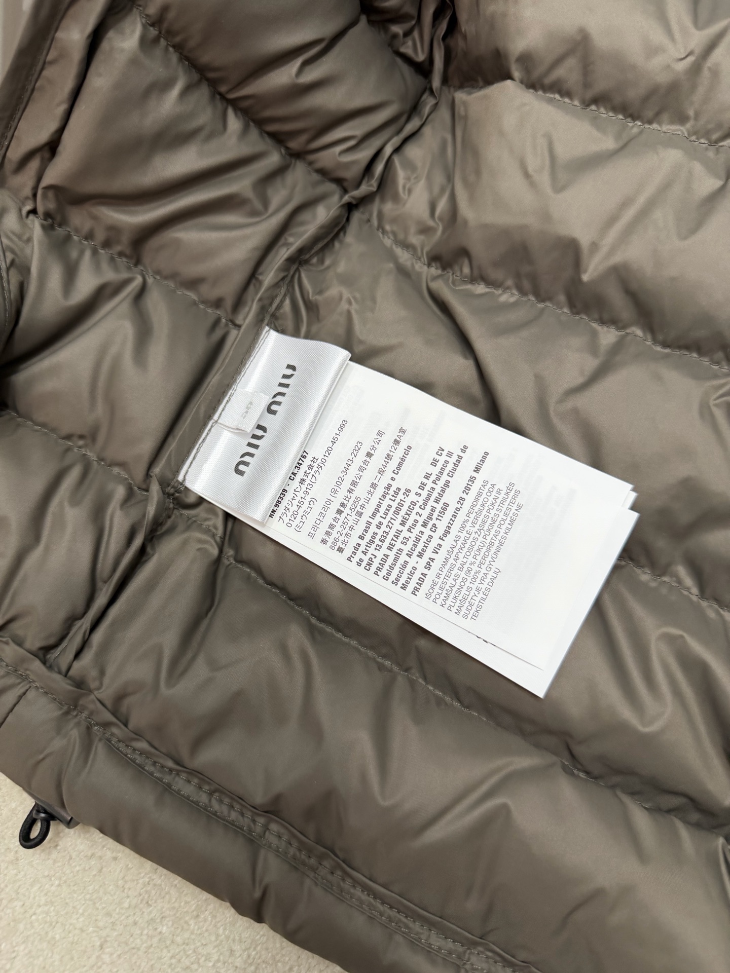 down jacket