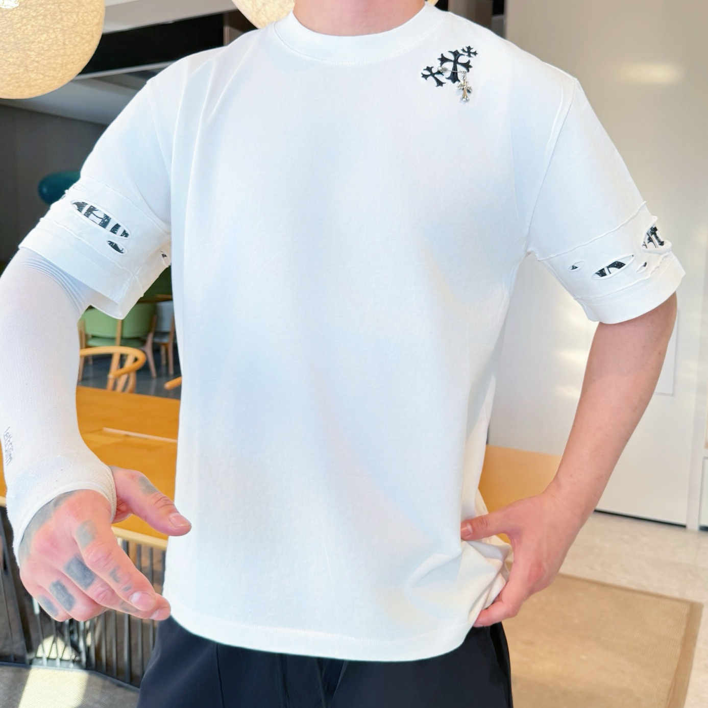 short sleeves