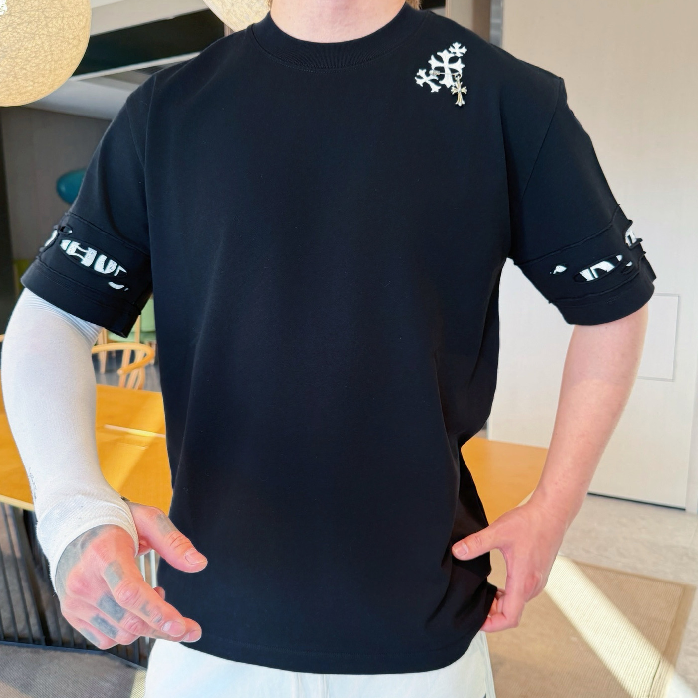 short sleeves