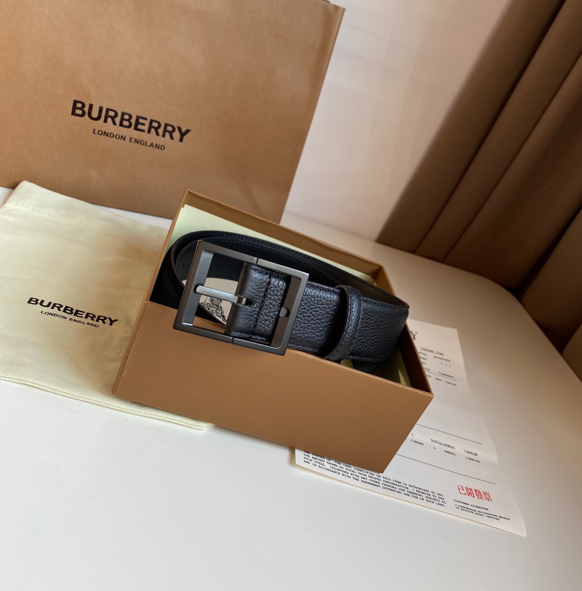 Burberry belt