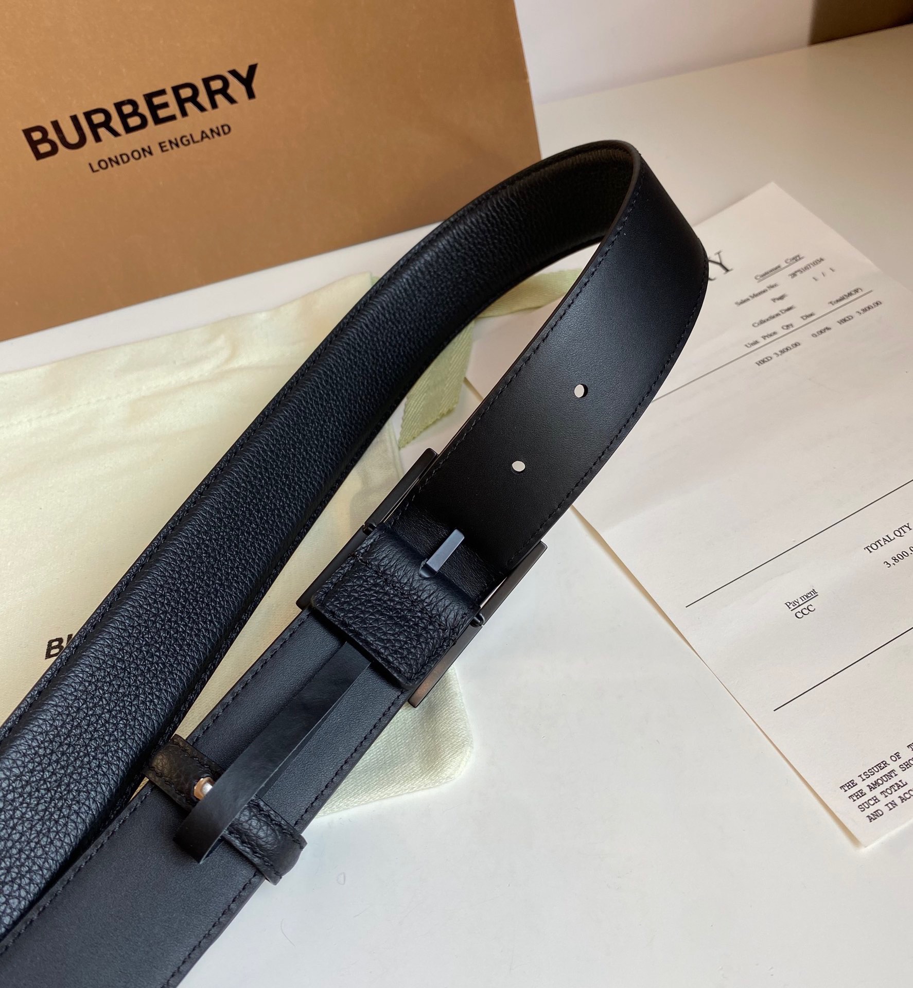 Burberry belt