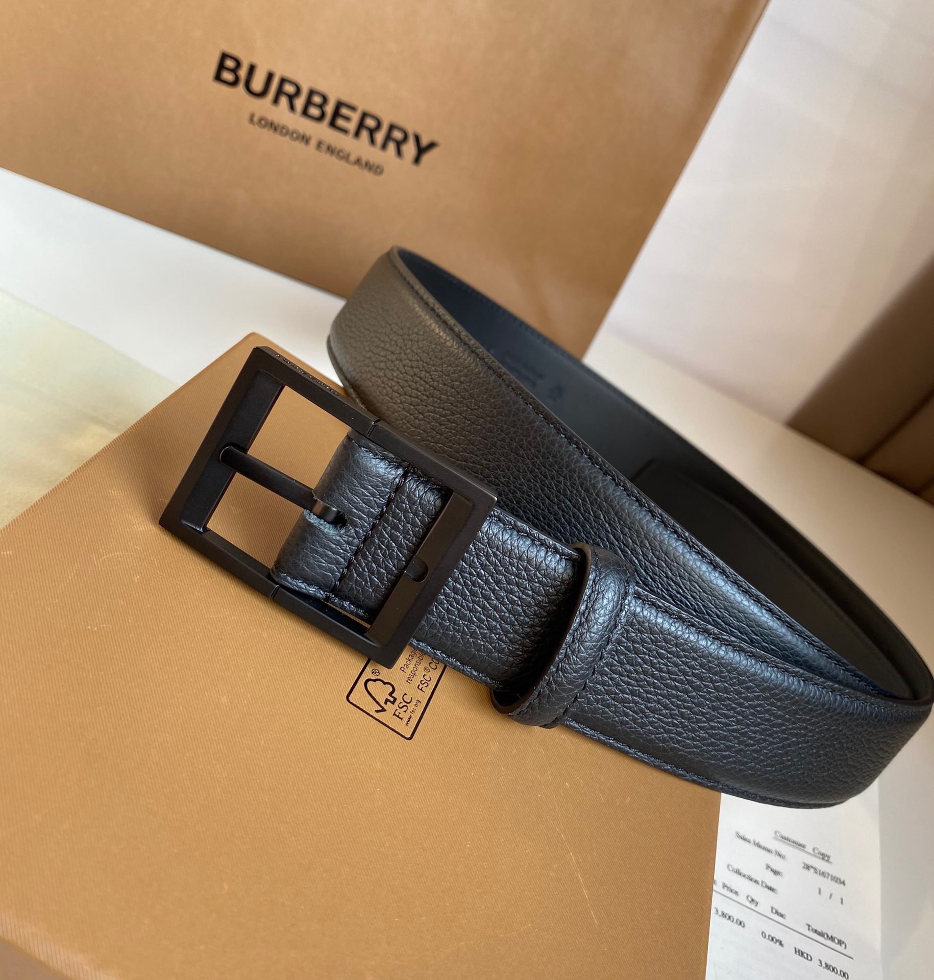 Burberry belt