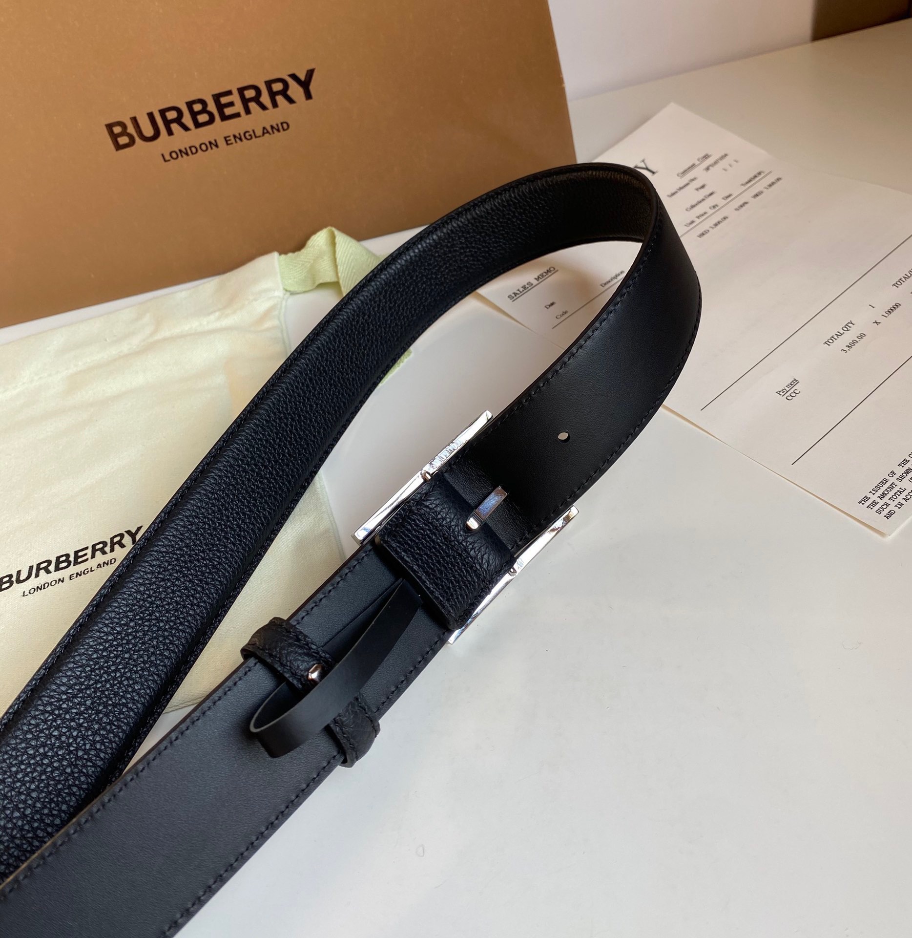 Burberry belt
