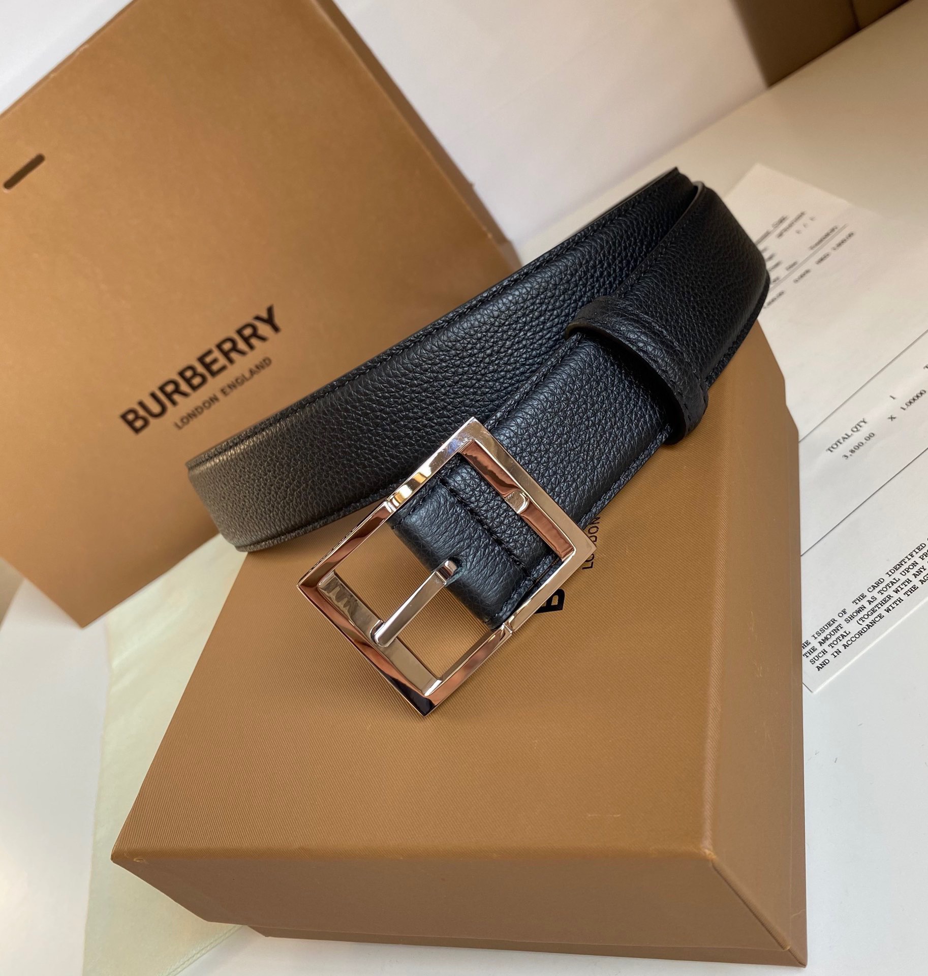 Burberry belt