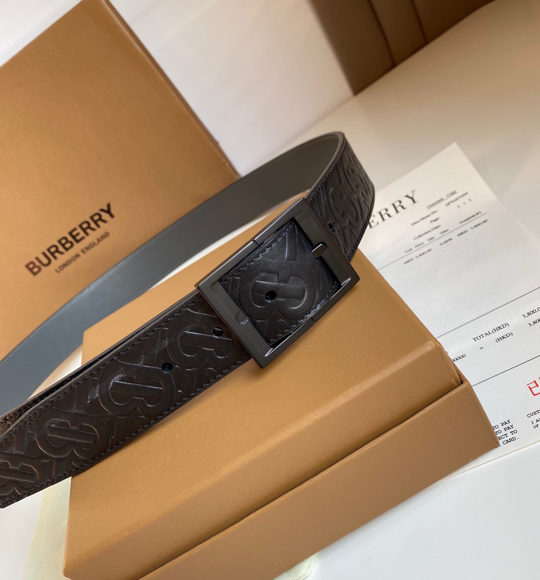 Burberry belt