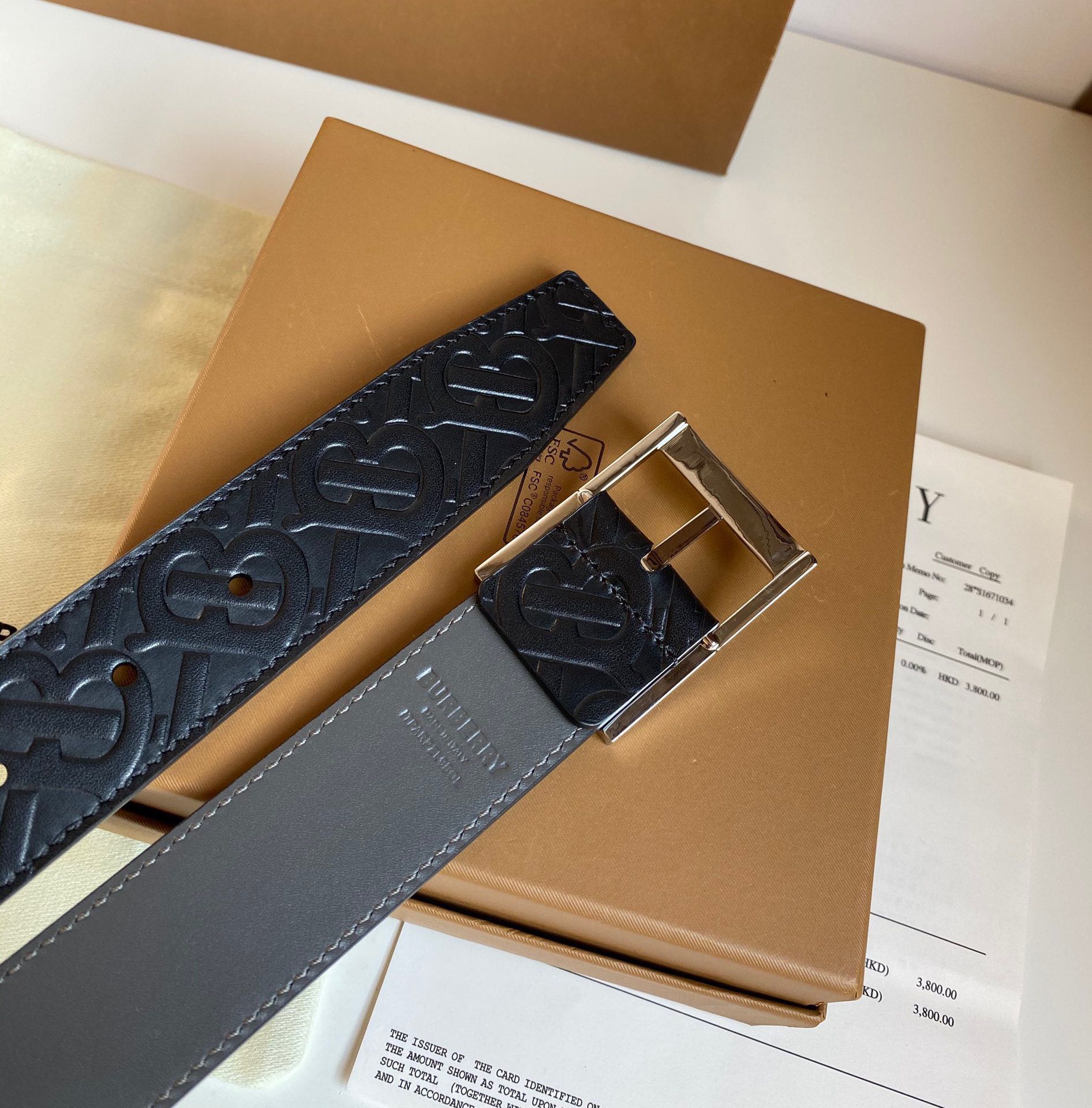 Burberry belt