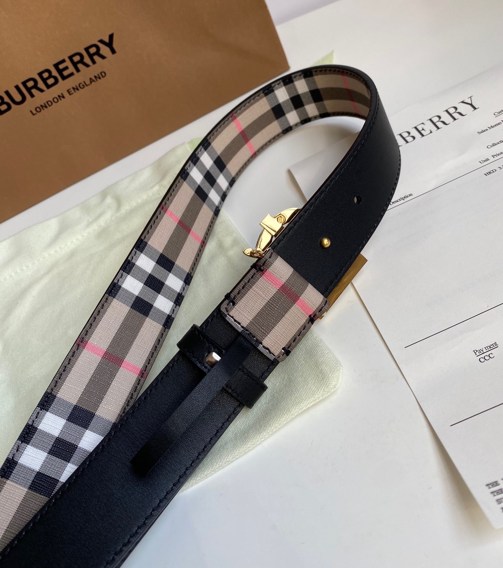 Burberry belt