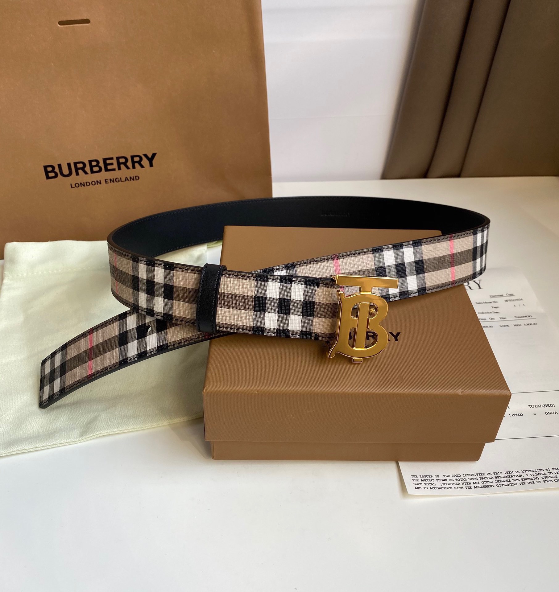 Burberry belt