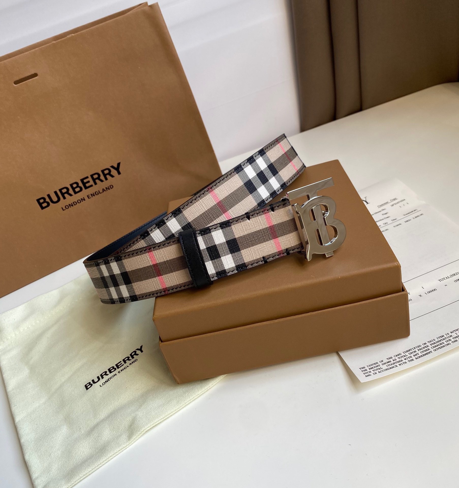 Burberry belt