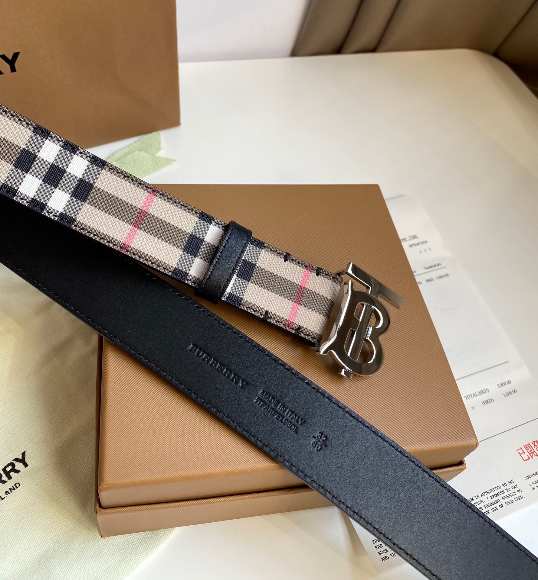 Burberry belt