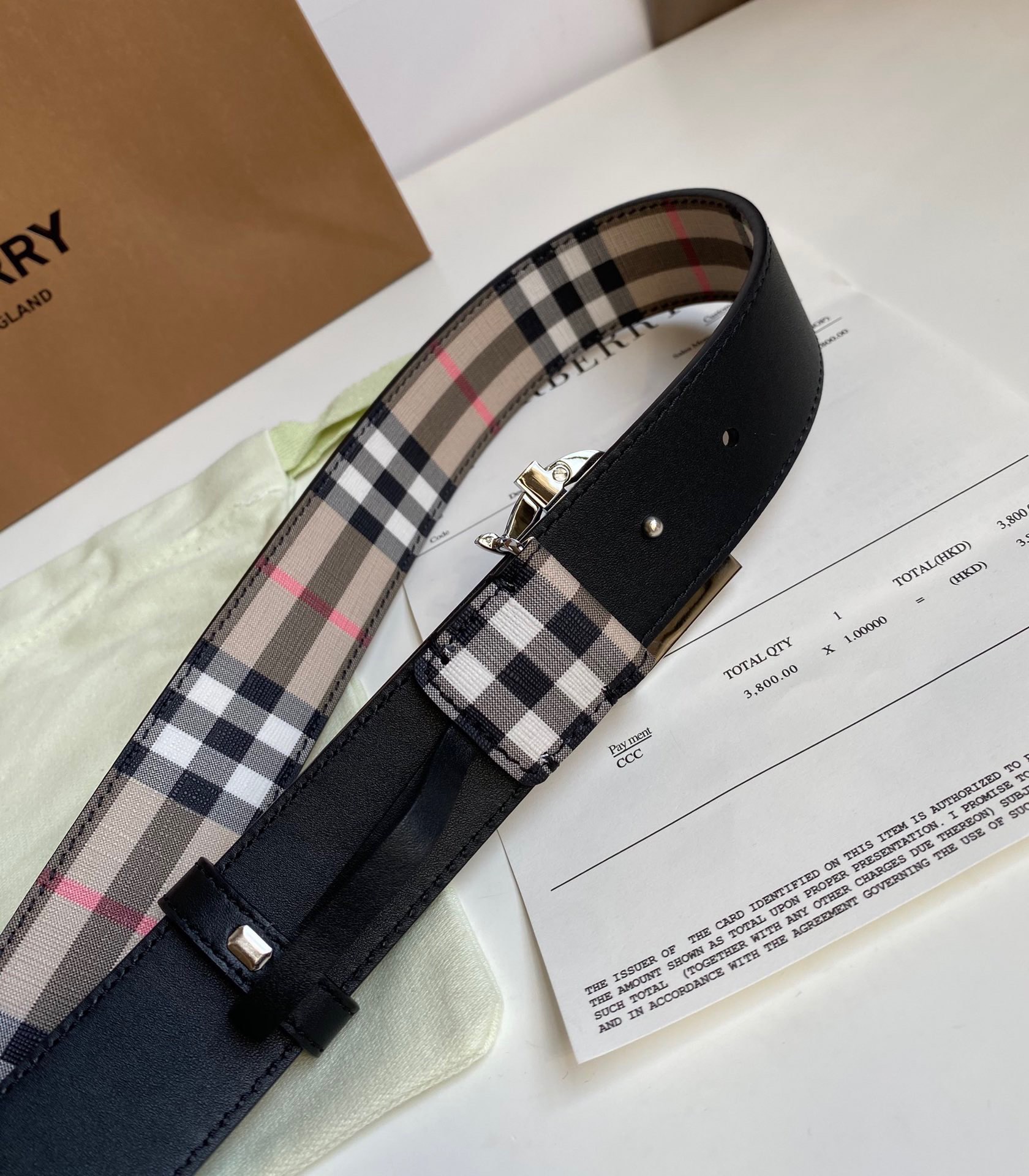Burberry belt