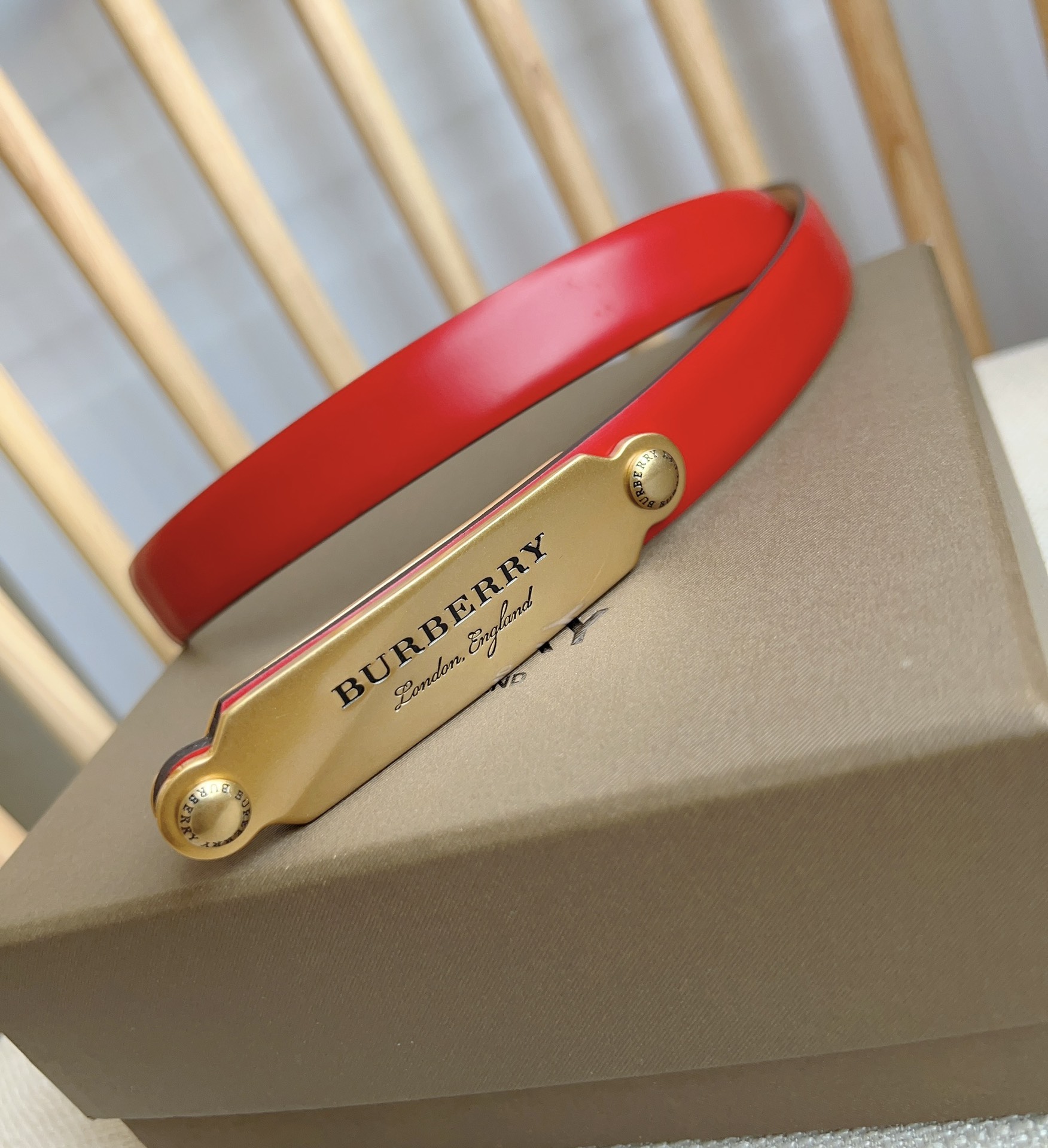 Burberry belt