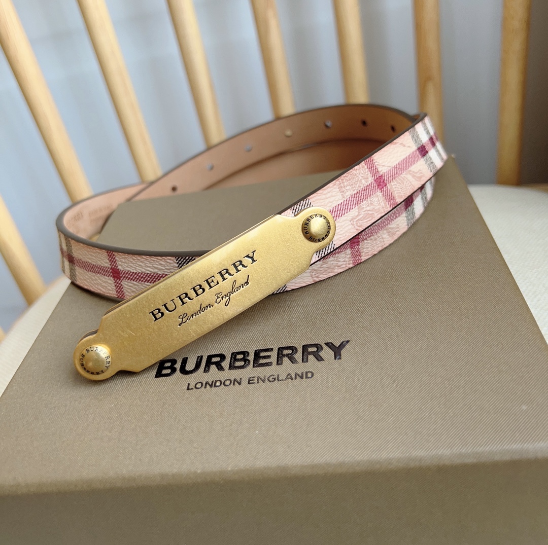 Burberry belt