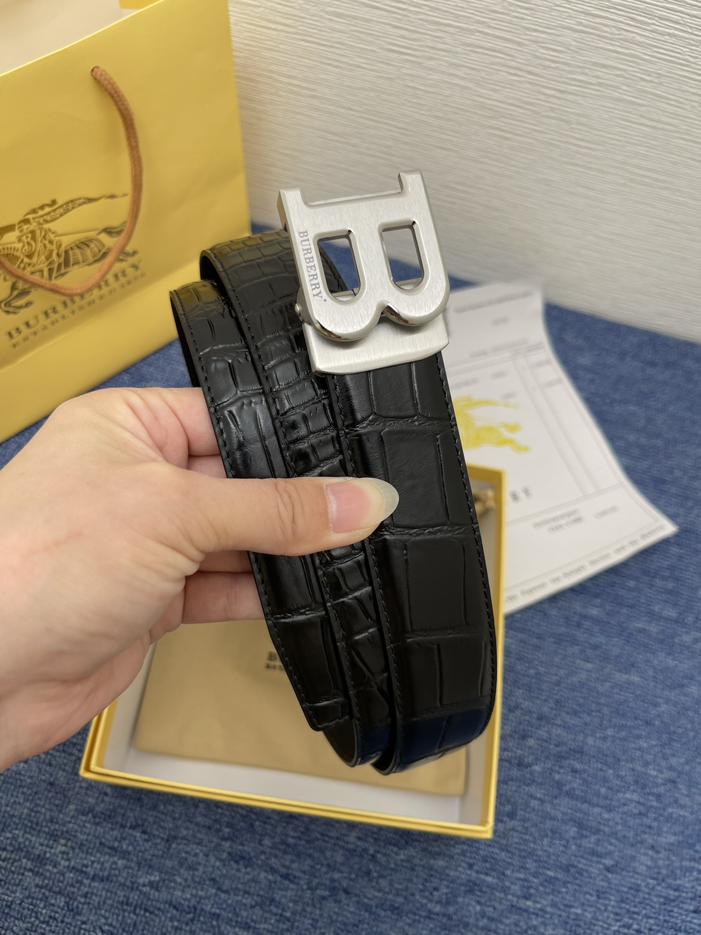 Burberry belt