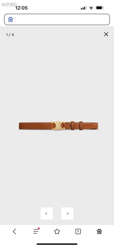 Celine belt