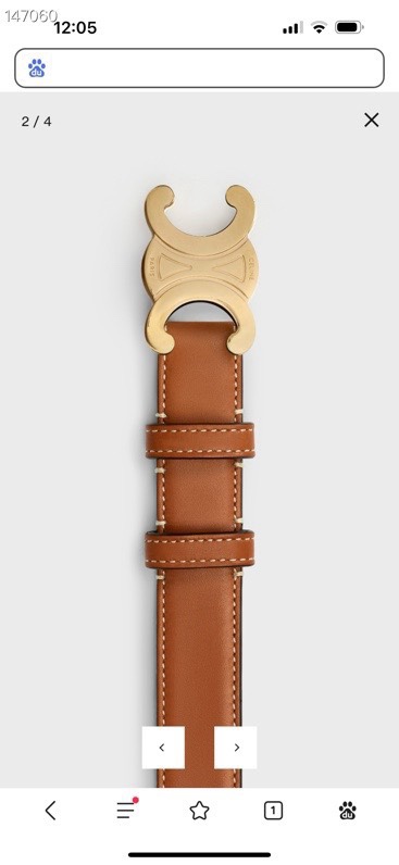 Celine belt