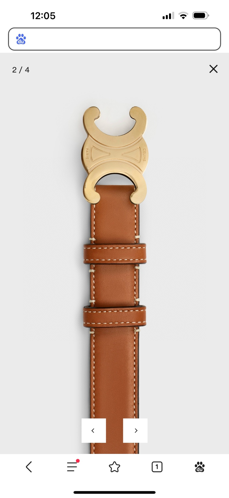 Celine belt