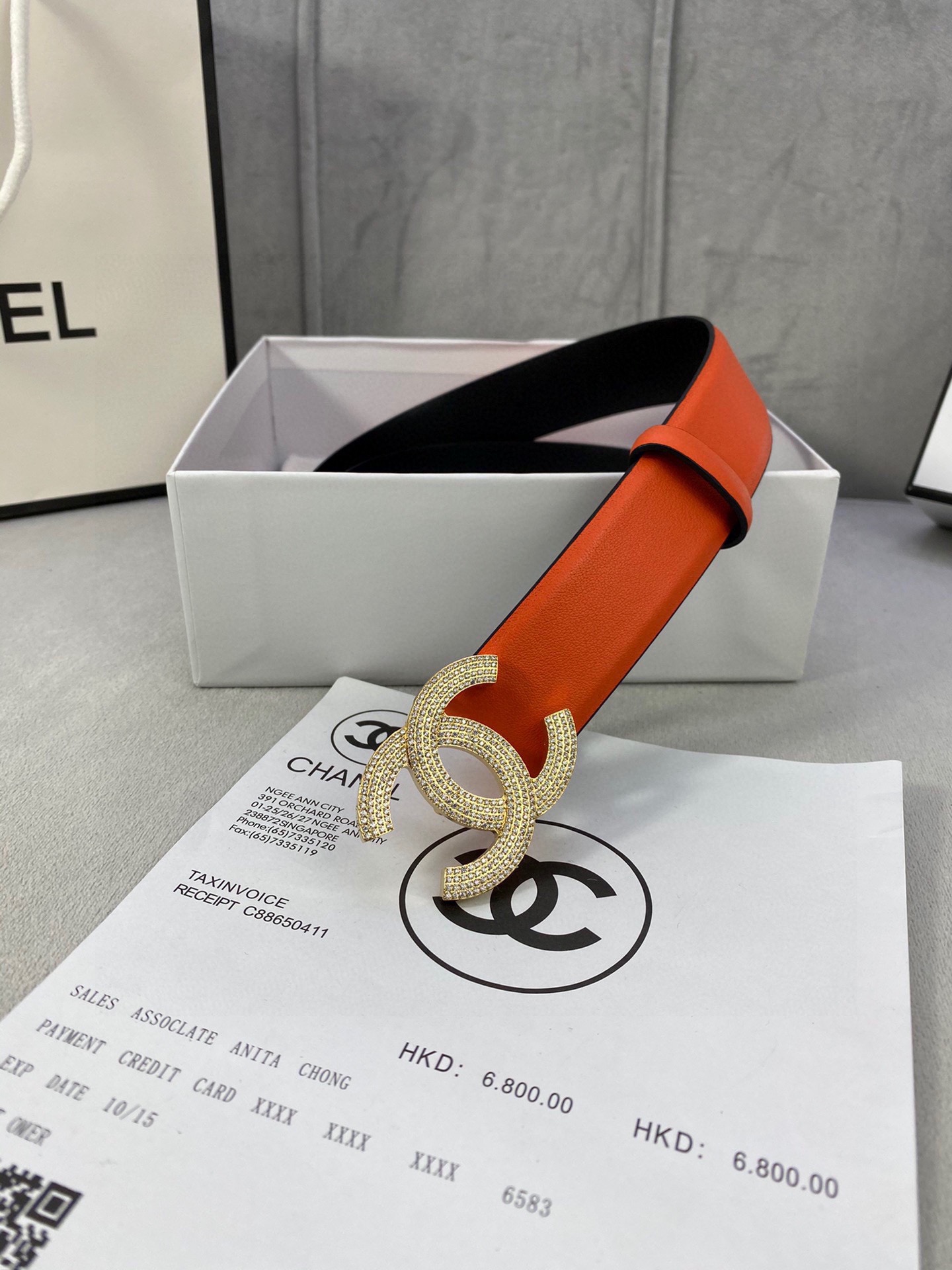 Chanel belt
