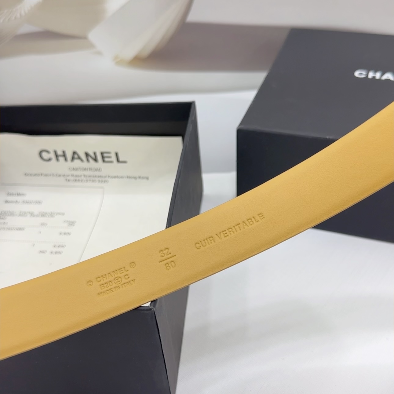 Chanel belt