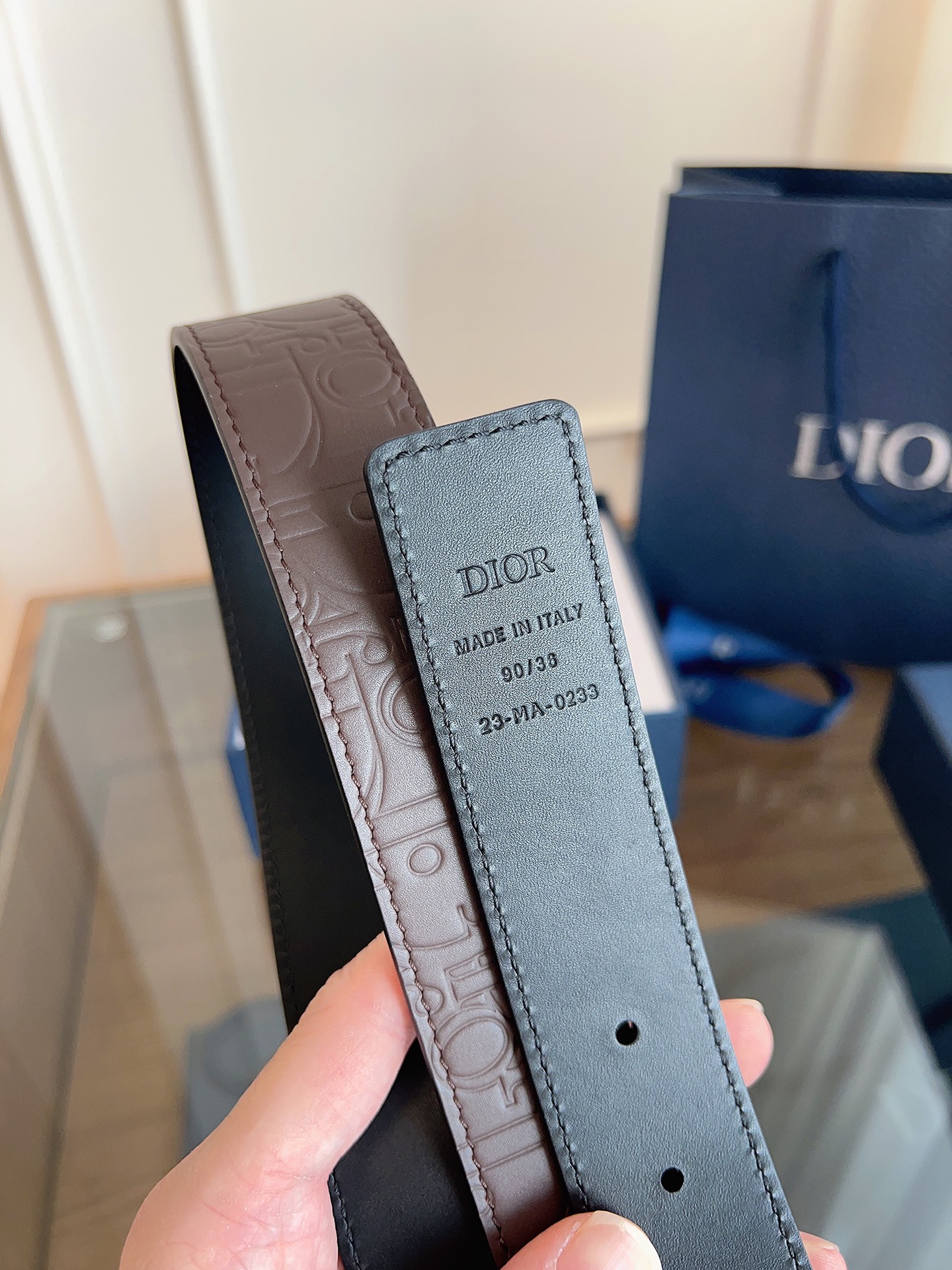 Dior belt