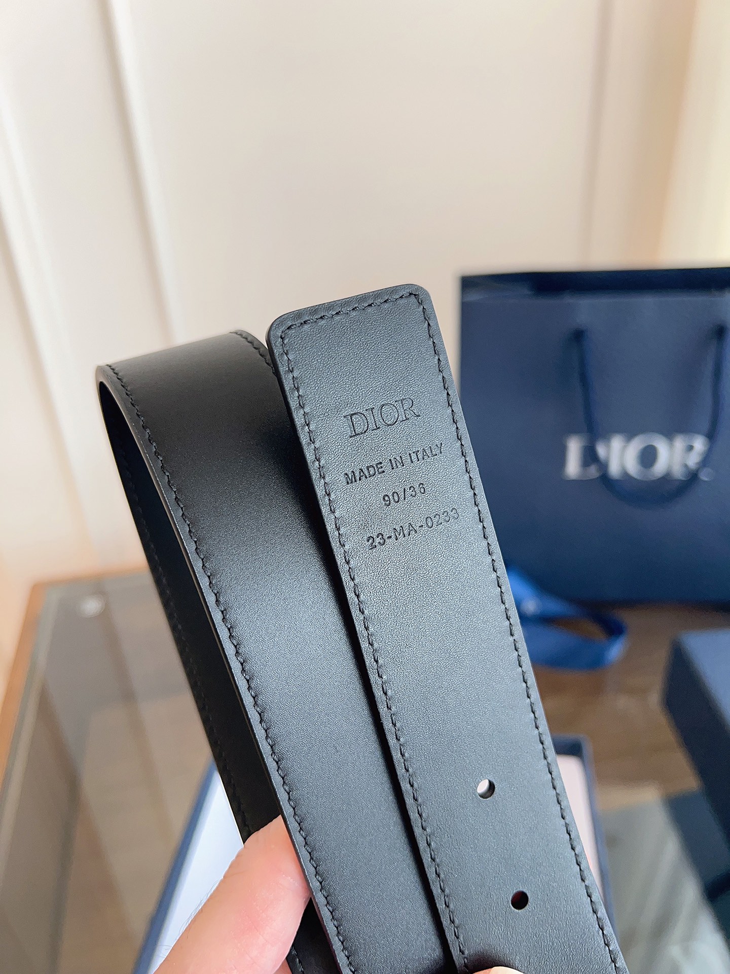 Dior belt