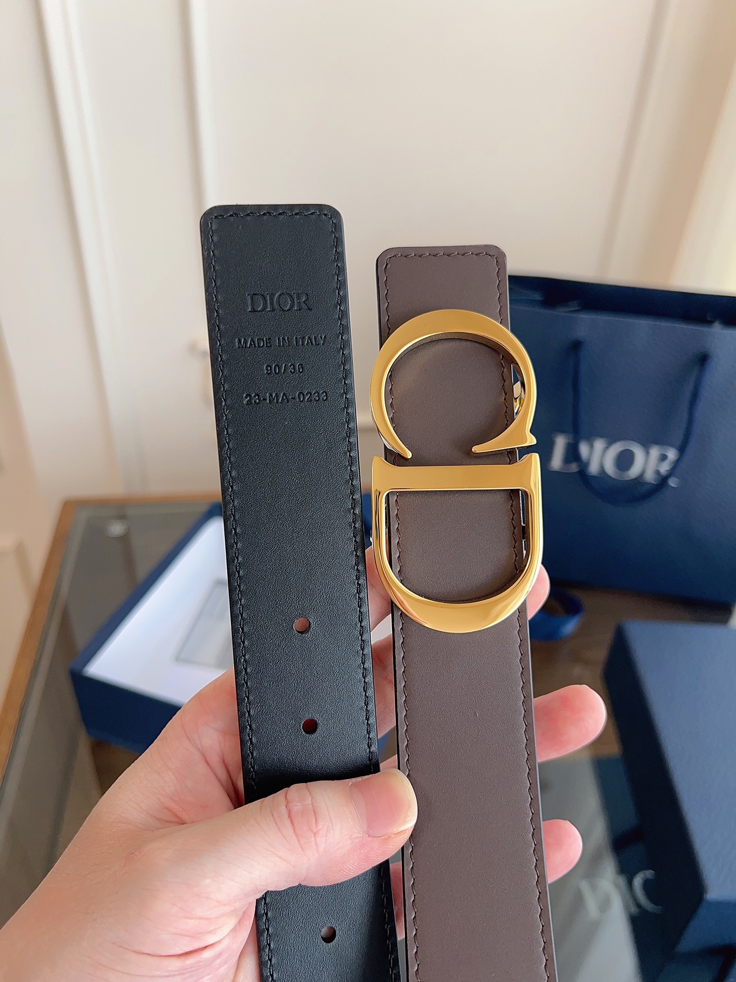 Dior belt