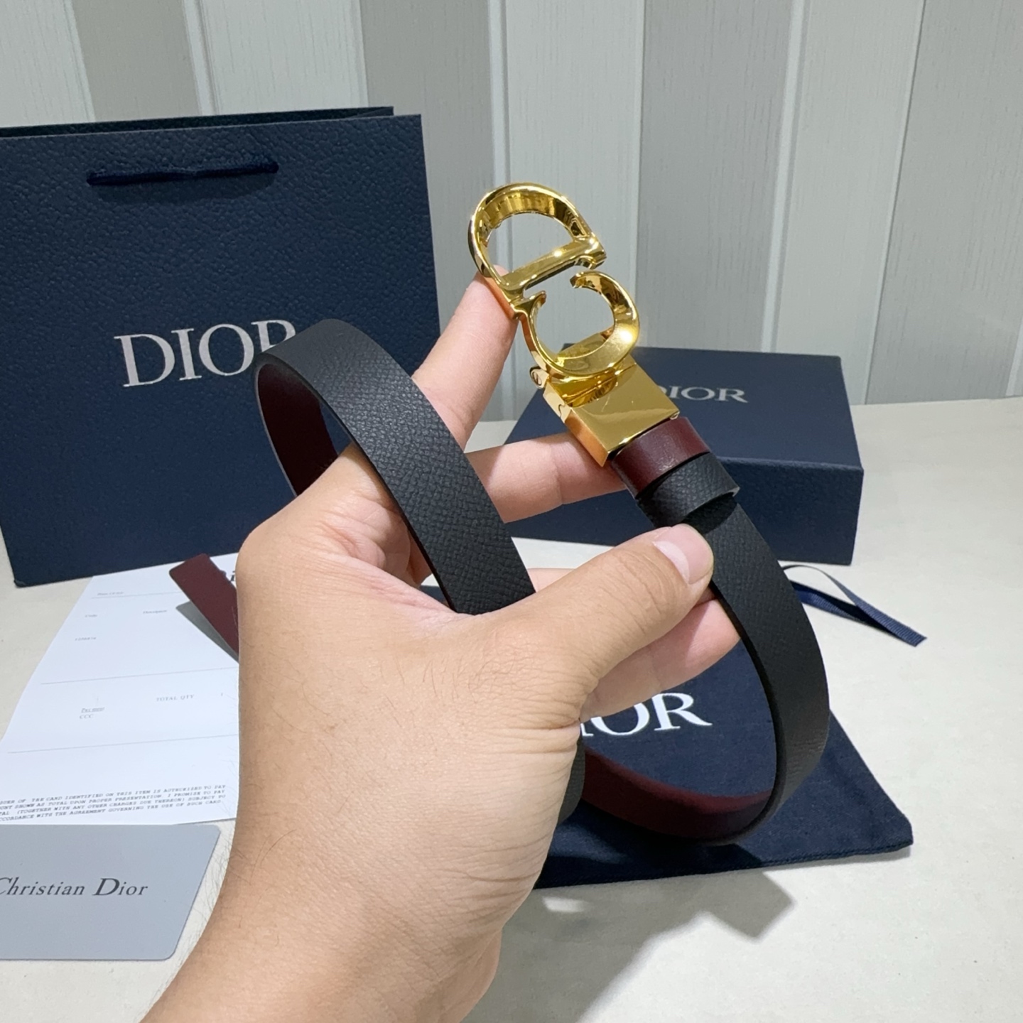 Dior belt