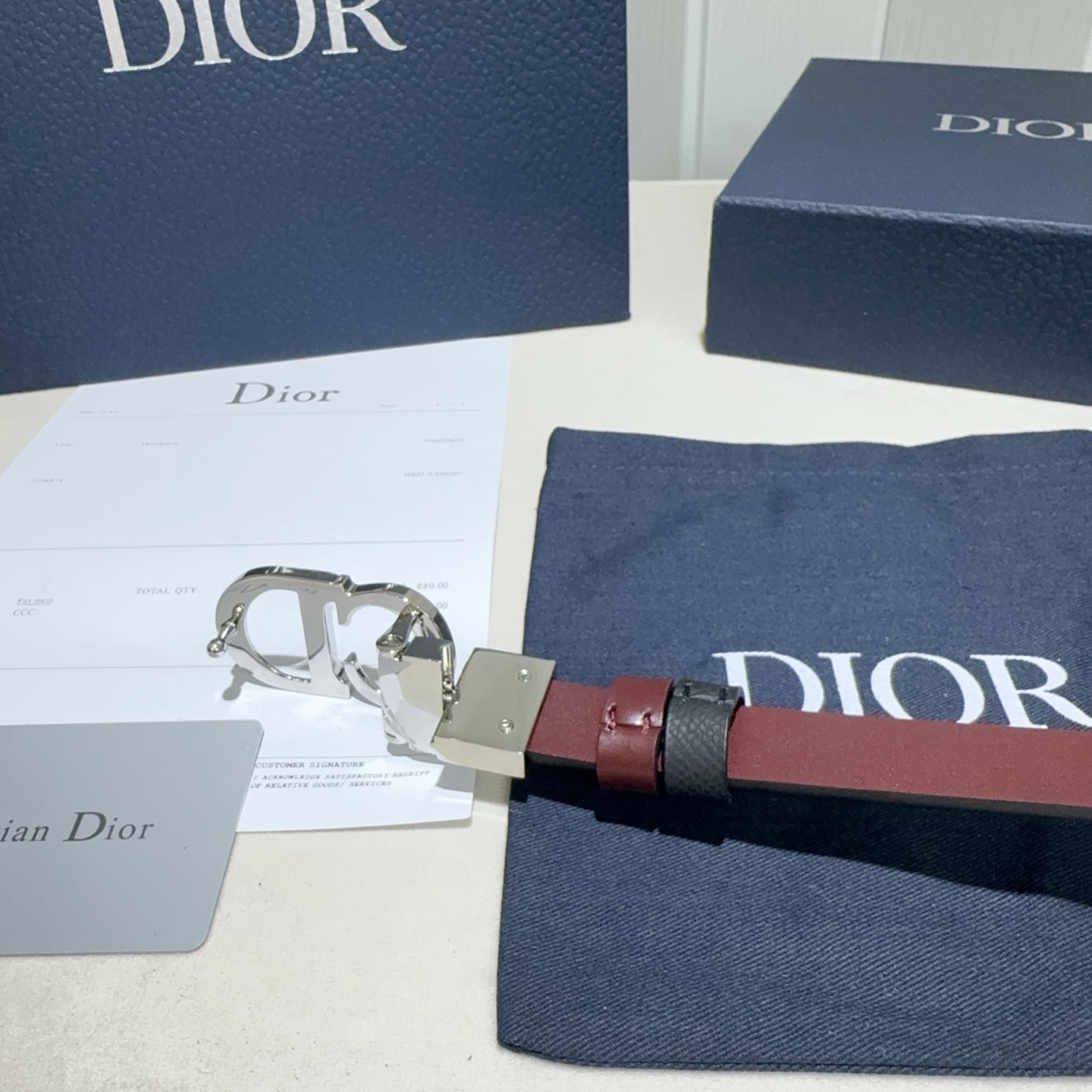 Dior belt
