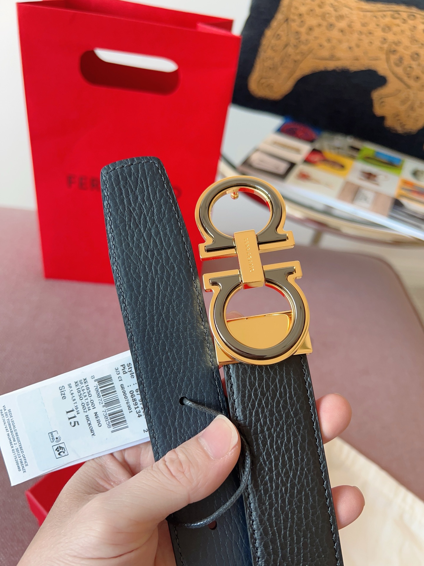 Ferragamo belt