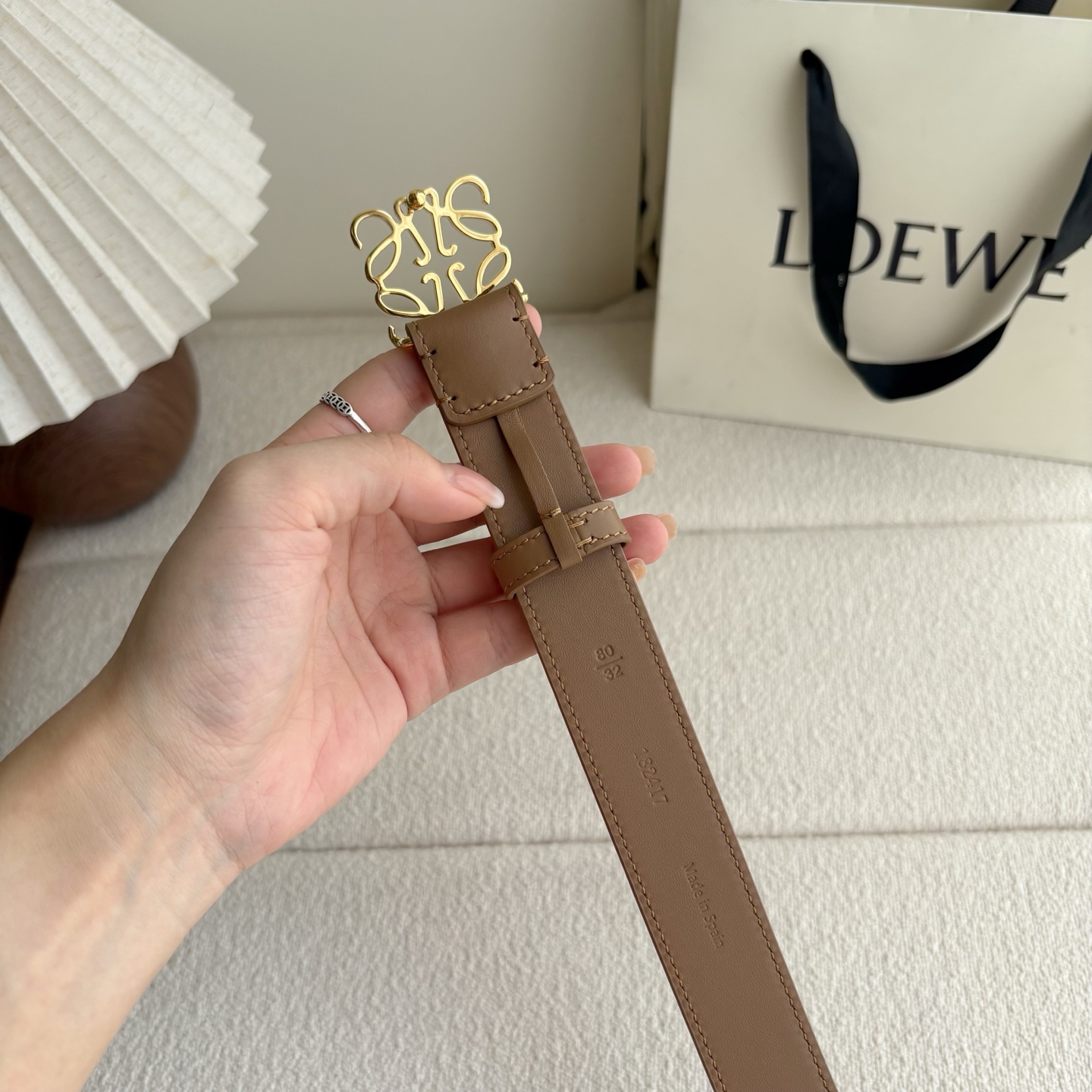 Loewe belt