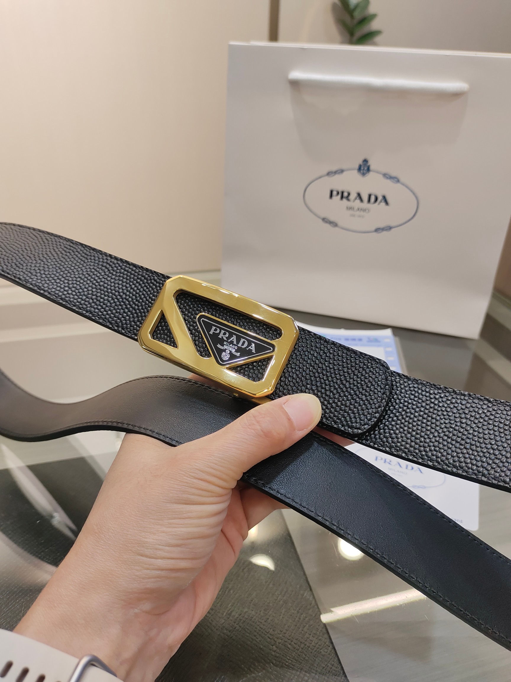 Prada belt