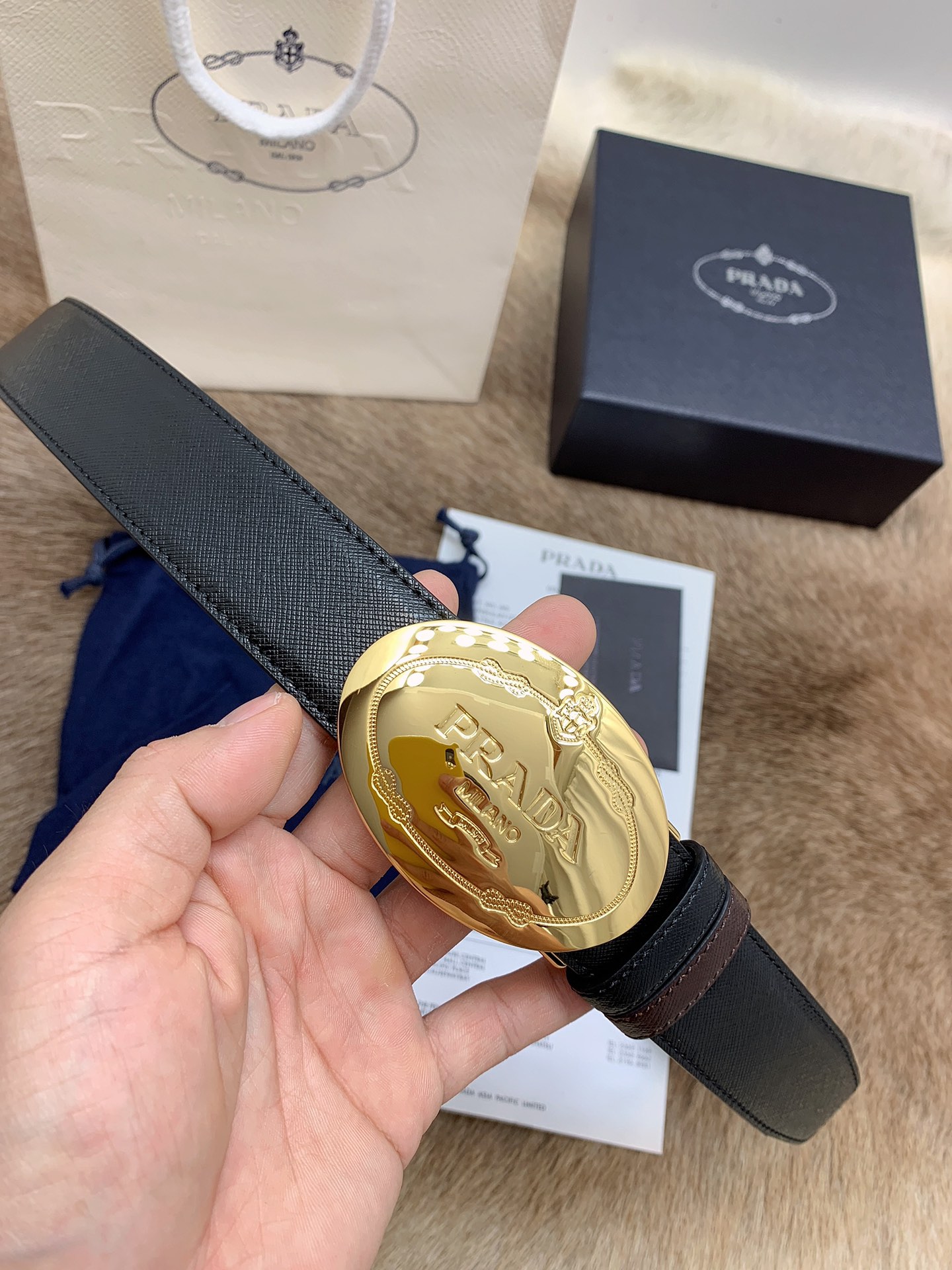 Prada belt