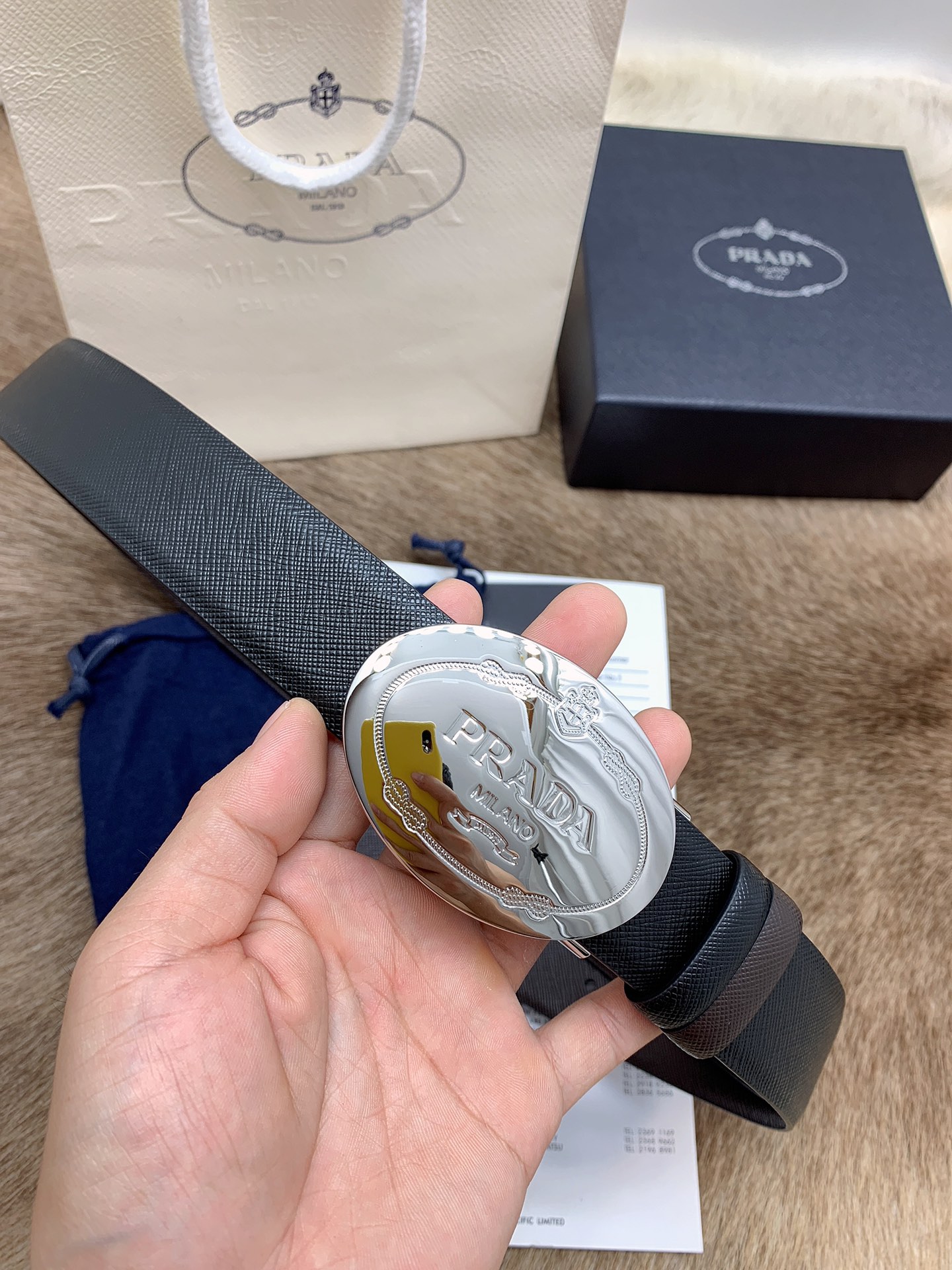 Prada belt