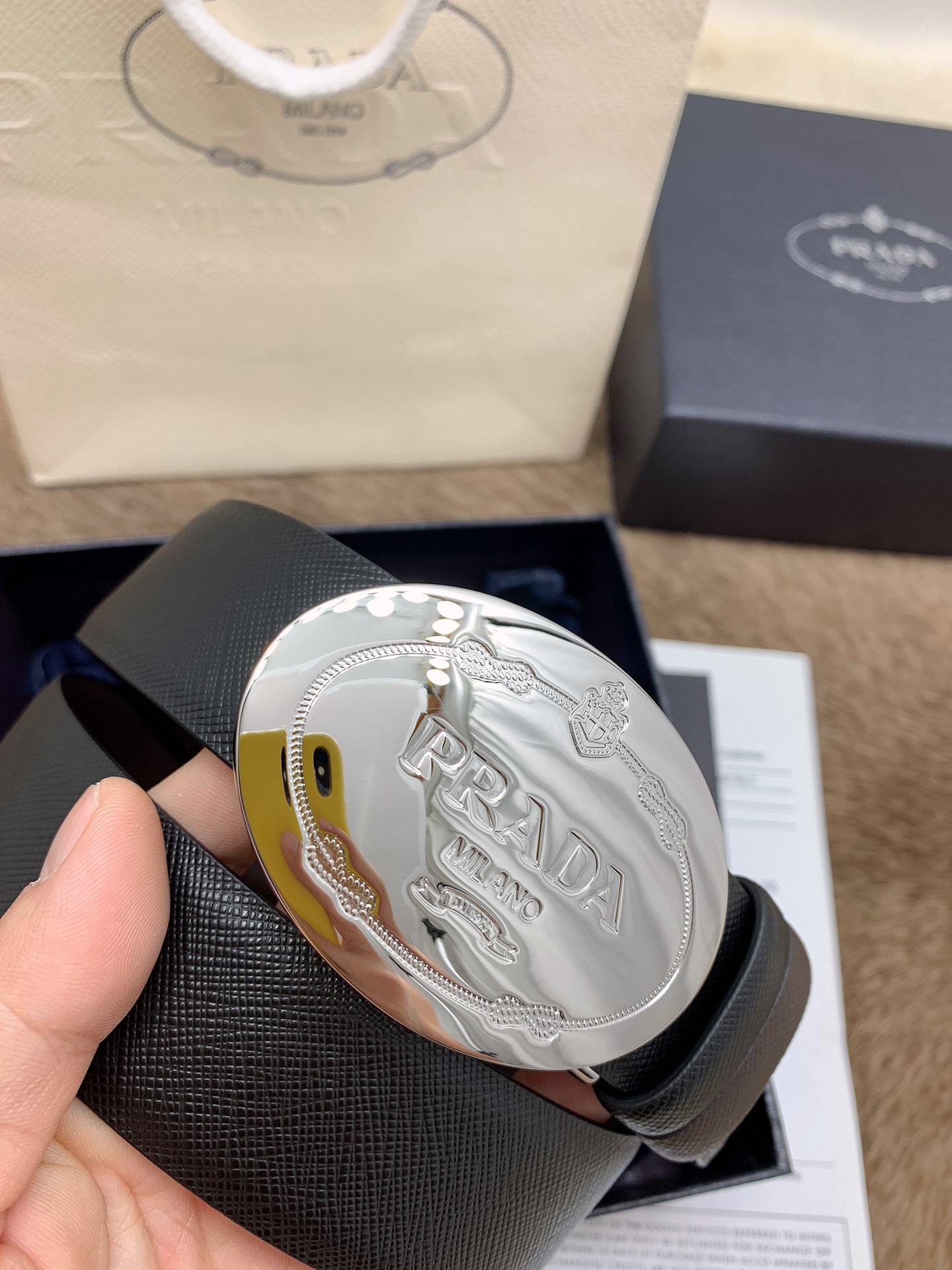 Prada belt