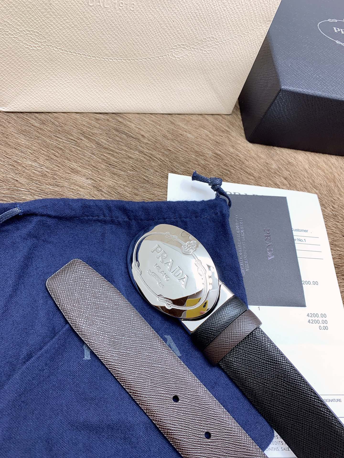 Prada belt