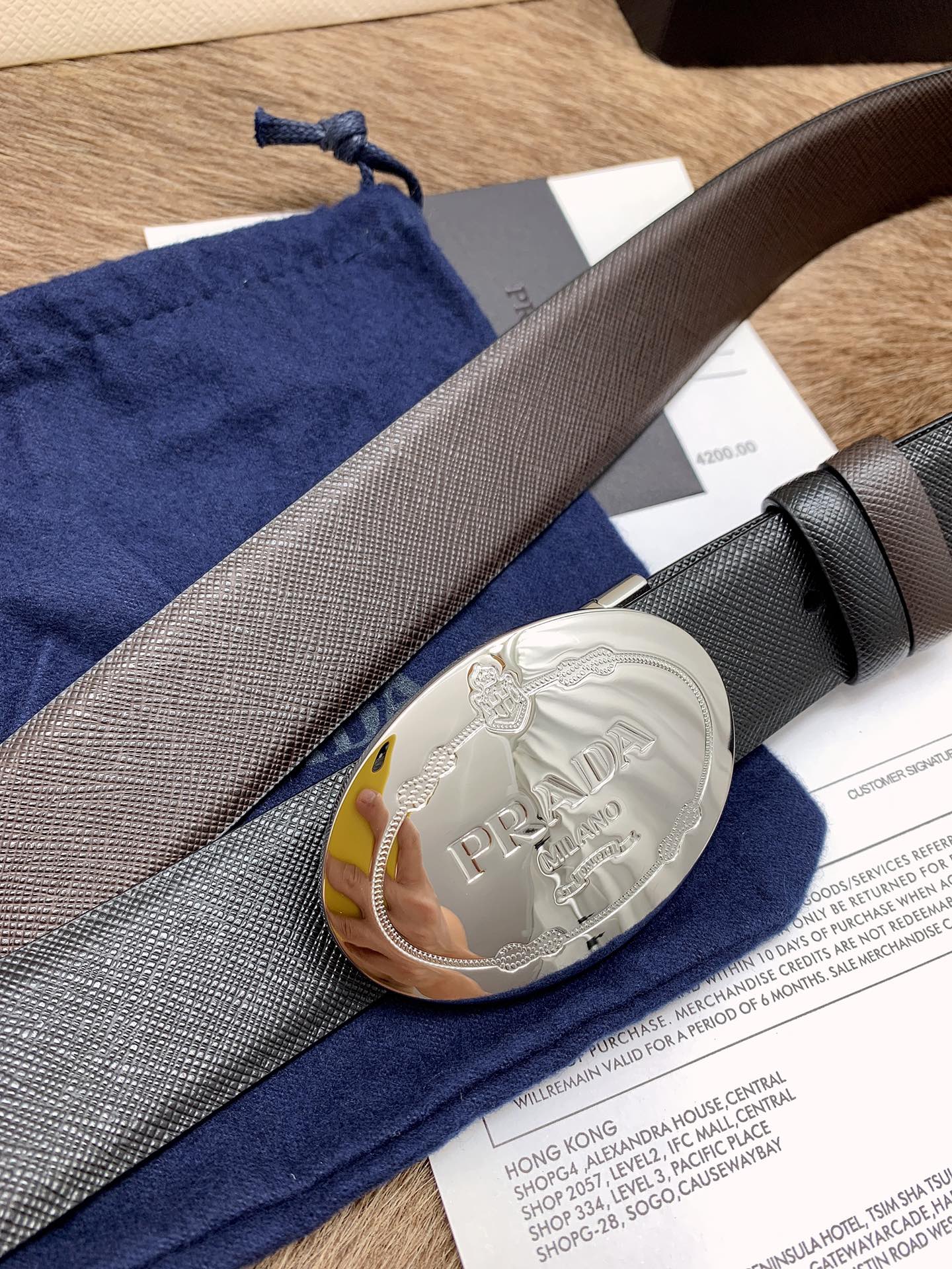 Prada belt