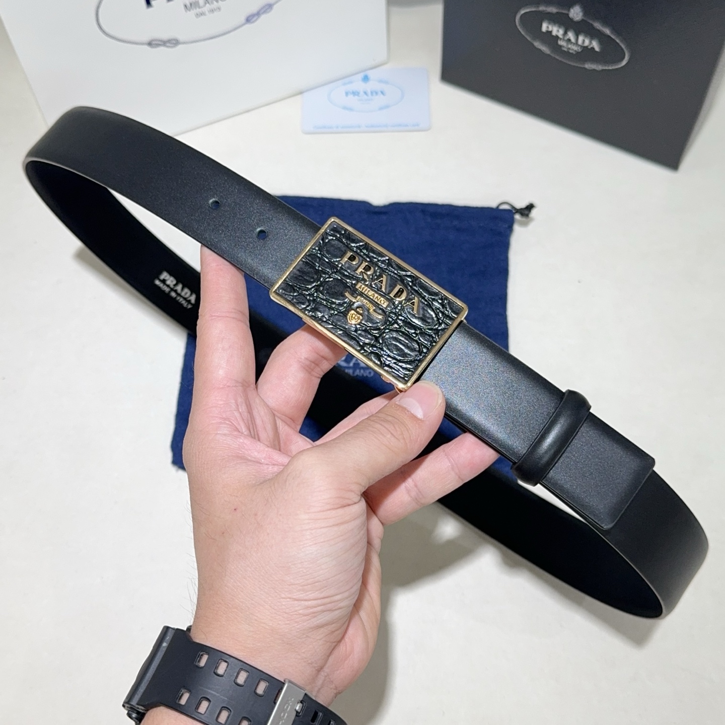 Prada belt
