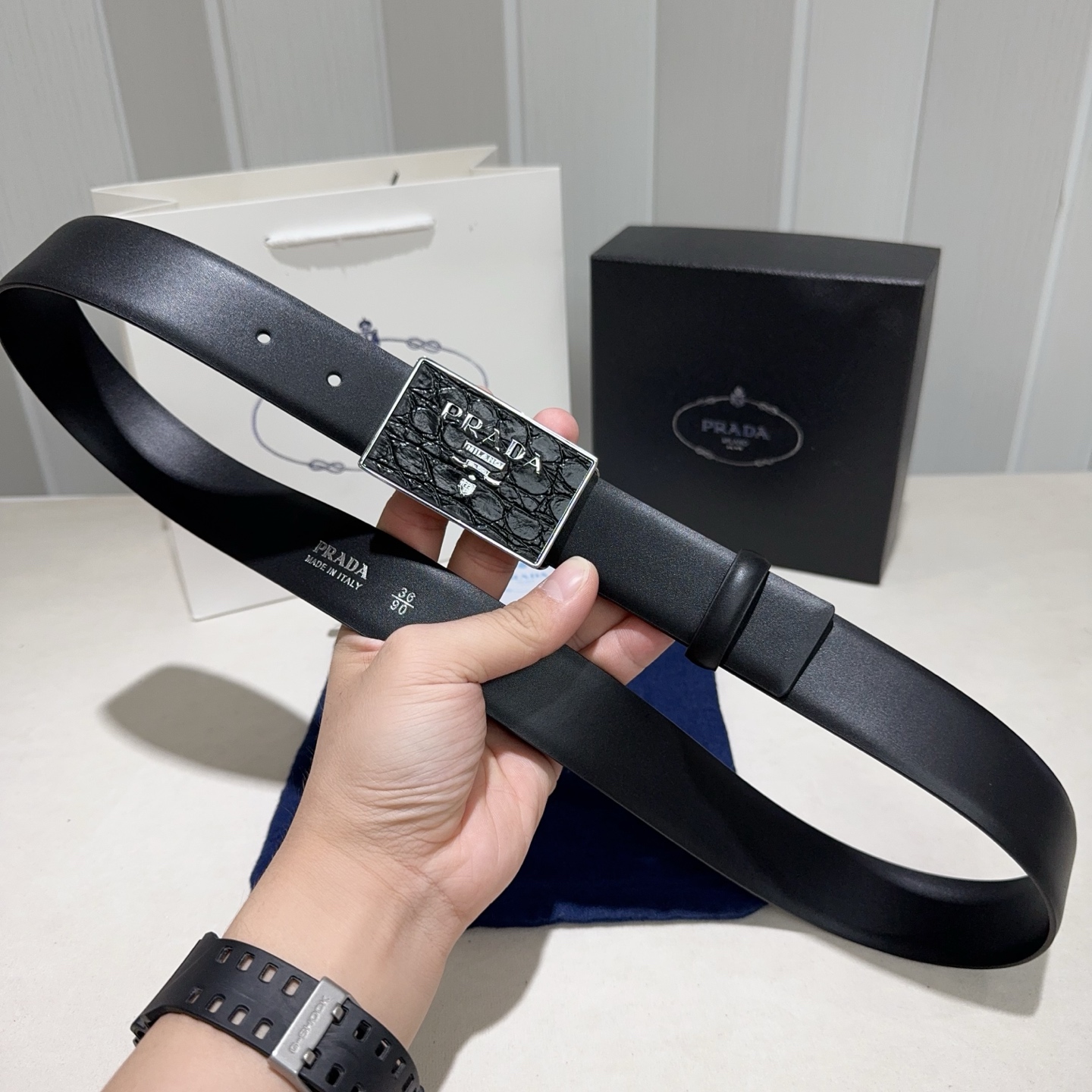 Prada belt