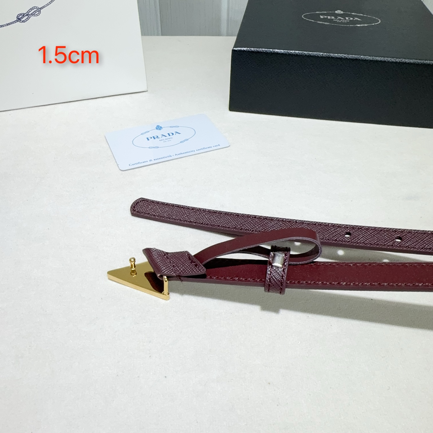 Prada belt