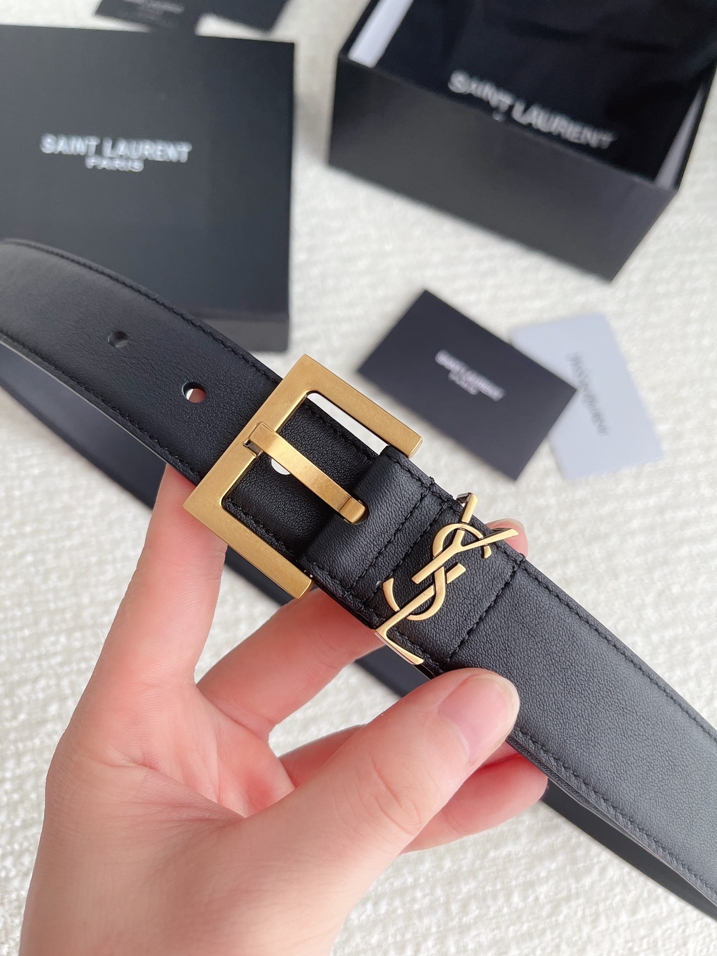 YSL belt
