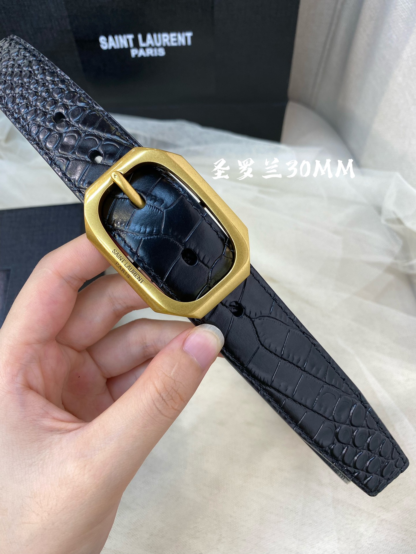 YSL belt