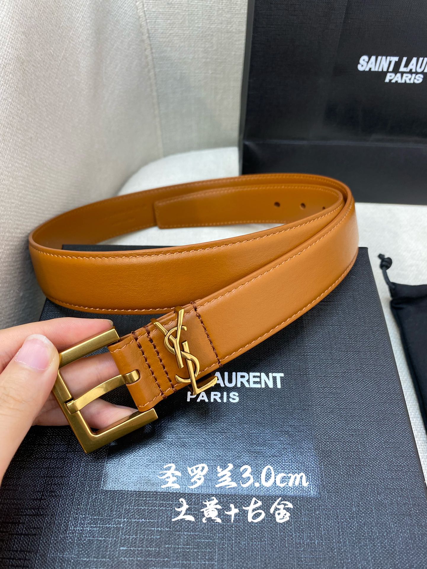 YSL belt