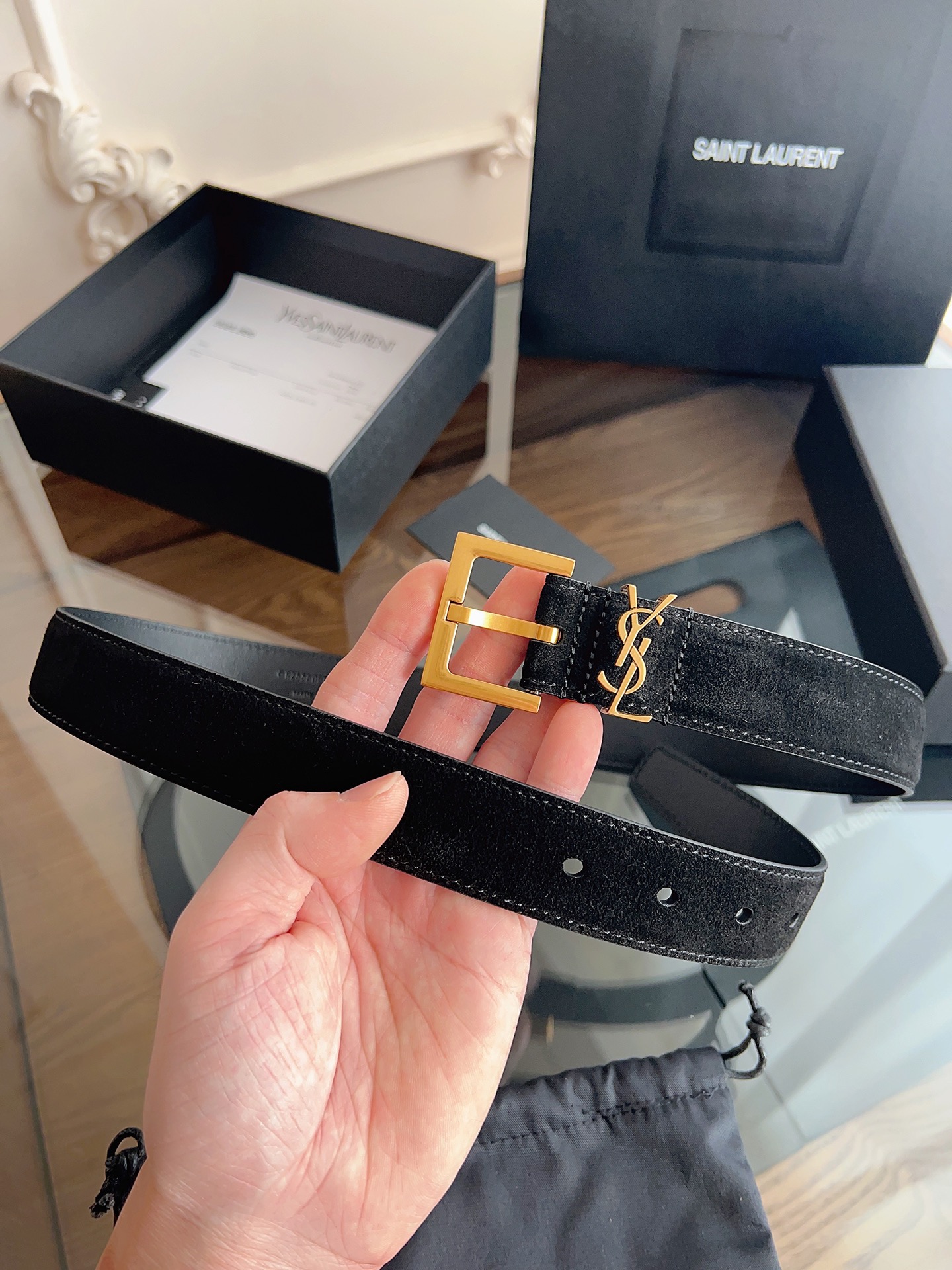 YSL belt