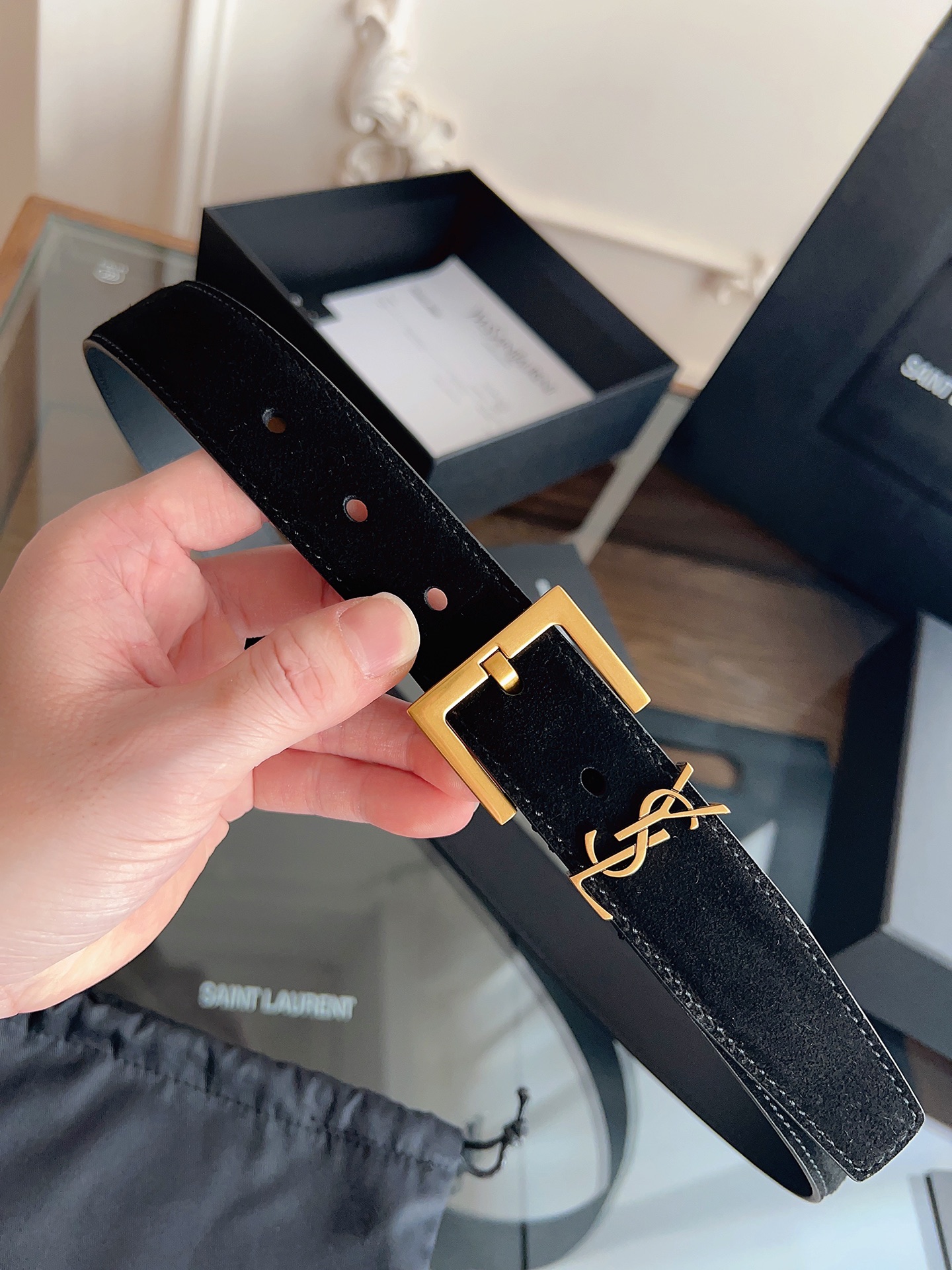 YSL belt