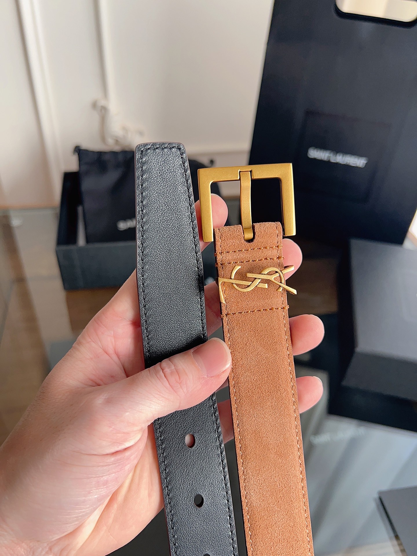 YSL belt