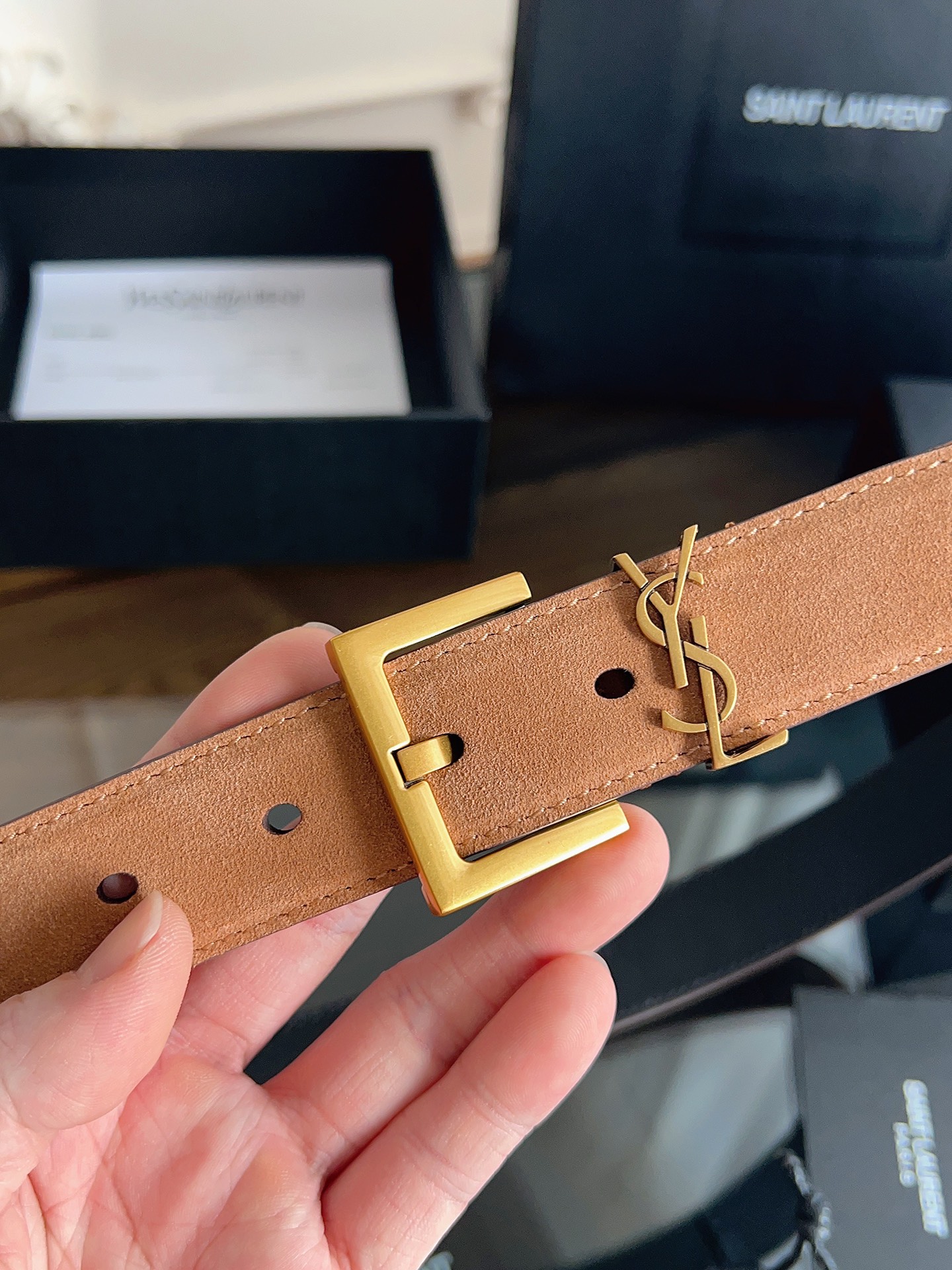 YSL belt